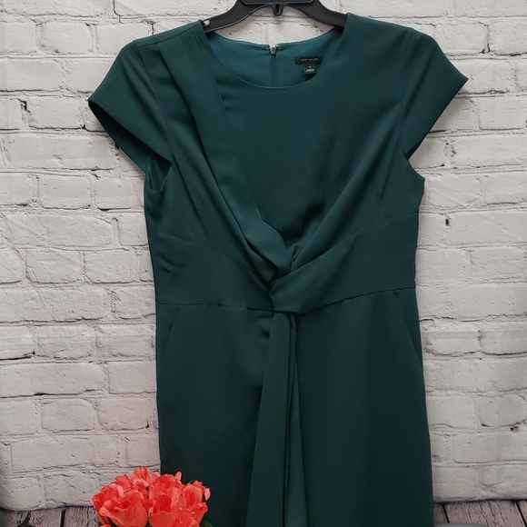 Midi Forrest green wrap dress - Picture 1 of 11